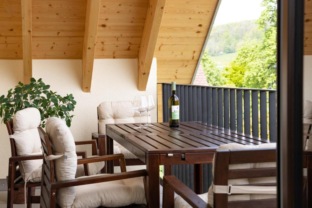 Design Wohnung 'Eiche' Auf Dem Bodanrueck Radolfzell am Bodensee Luaran gambar