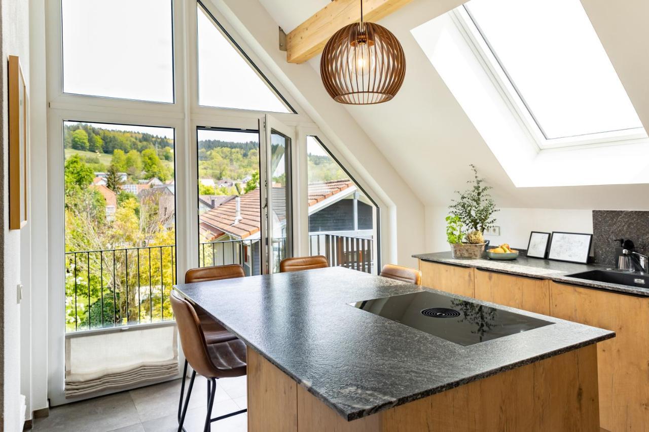 Design Wohnung 'Eiche' Auf Dem Bodanrueck Radolfzell am Bodensee Luaran gambar
